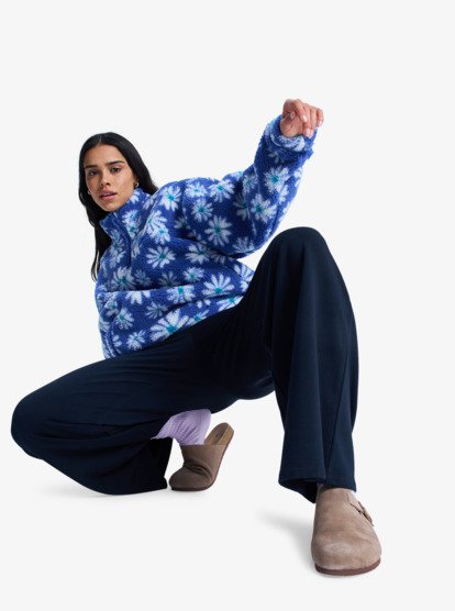 Jive Talking Bonded - Half-Zip Polar Fleece for Women  ERJPF03208