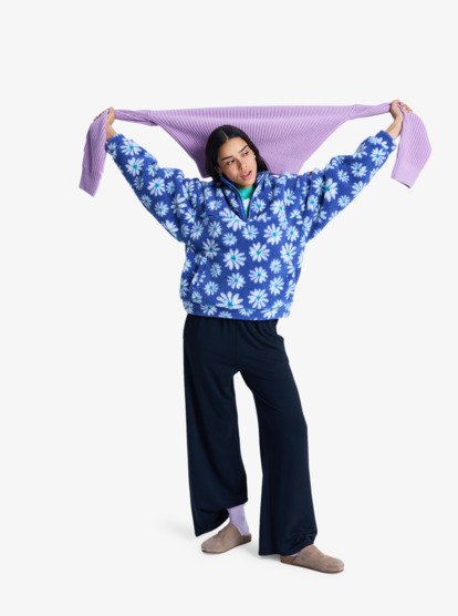 Jive Talking Bonded - Half-Zip Polar Fleece for Women  ERJPF03208