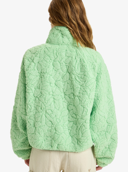 Blurry Cloud - Full Zip Relaxed Fleece for Women  ERJPF03212