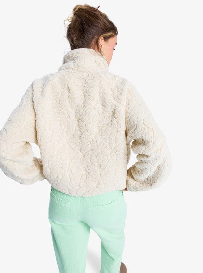Blurry Cloud - Full Zip Relaxed Fleece for Women  ERJPF03212