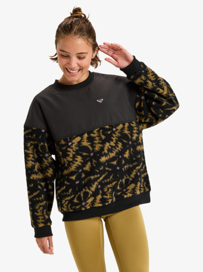 Waves Of Warmth Layered - Sport Jumper for Women  ERJPF03217