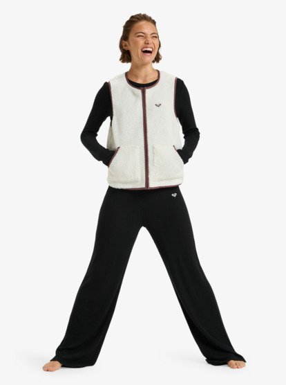 roxy, Waves Of Warmth Easy - Sporttop voor Dames, WHISPER WHITE (wcf0) Waves Of Warmth Easy - Sport Vest for Women  ERJPF03218