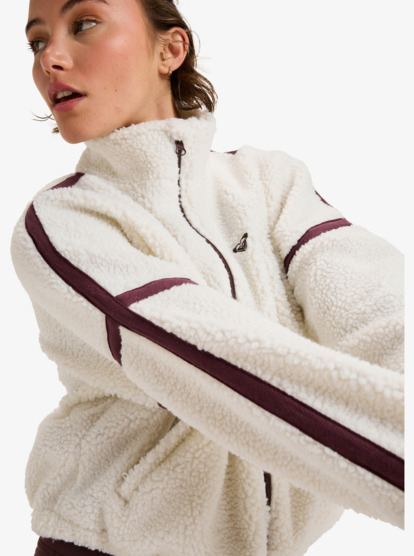 Boundless Spirit Zippered - Sherpa Jacket for Women  ERJPF03220