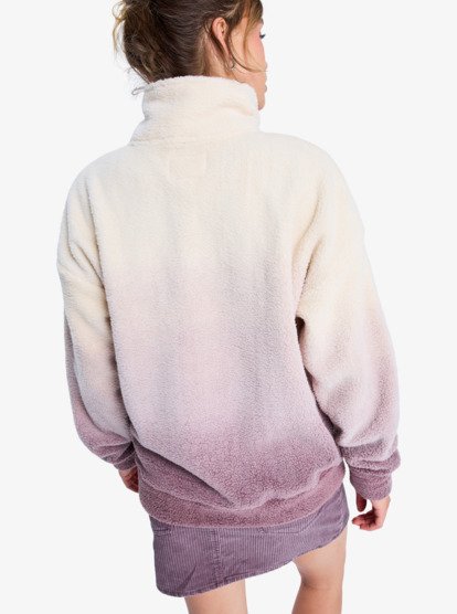 Live Out Loud - Half Zip Gradient Printed Fleece for Women  ERJPF03237