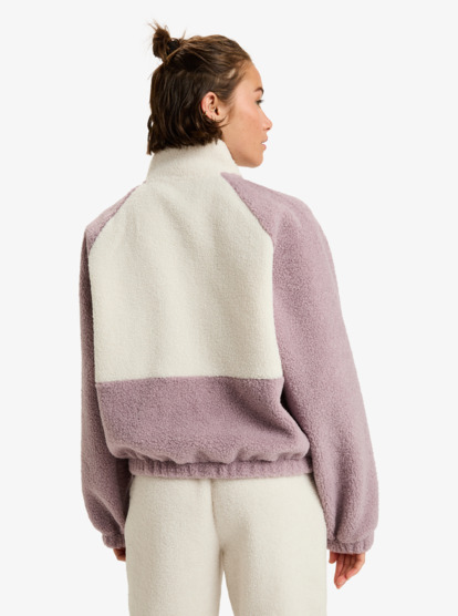 roxy, Waves Of Warmth Colorblock - Sudadera deportiva para mujer, NIRVANA (pjq0) Waves Of Warmth Colorblock - Sport Jumper for Women  ERJPF03242