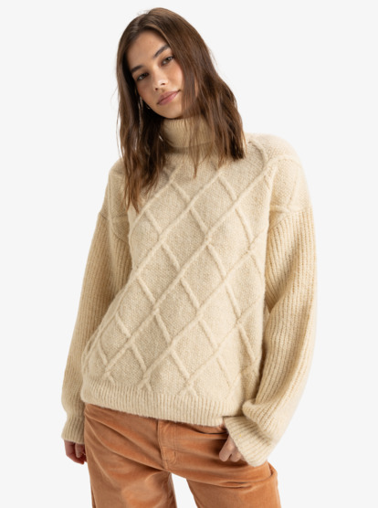 Picture Moment - Turtle Neck Sweater for Women  ERJSW03622