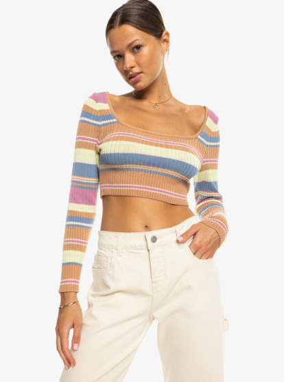 Sunshine Day - Cropped Jumper for Women  ERJSW03626