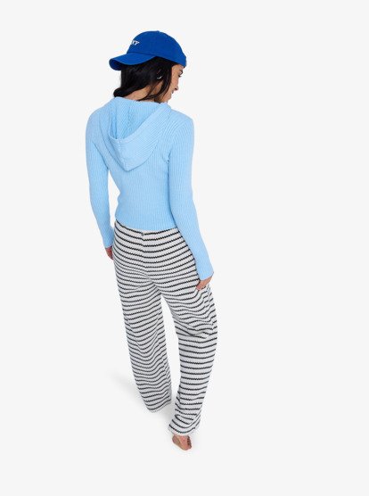 Surf Society - Hooded Zip-Up Cardigan for Women  ERJSW03688