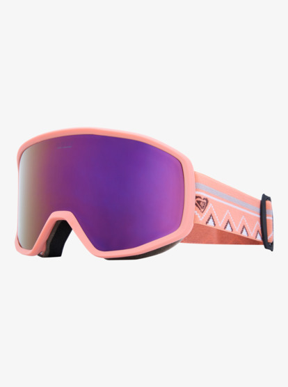 roxy, Izzy - Ski-/Snowboardbrille für Frauen, CORAL CHIC/CLUX ML LPURPLE S3 (bem0) Izzy - Ski/Snowboard Goggles for Women  ERJTG03242