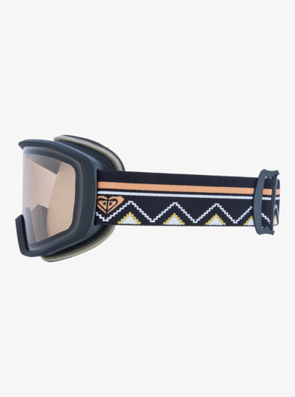 roxy, Izzy Bad Weather - Masque de ski/snowboard pour Femme, BLACK/CLUX VERMILLION S1 (kvd0) Izzy Bad Weather - Ski/Snowboard Goggles for Women  ERJTG03243