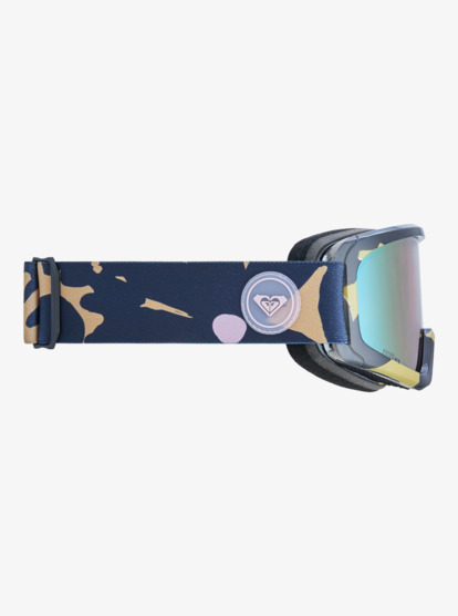 roxy, Moonride - Ski-/Snowboardbrille für Frauen, BIG FLOWERS/CLUX ML PURPLE S3 (tmg0) Moonride - Ski/Snowboard Goggles for Women  ERJTG03244