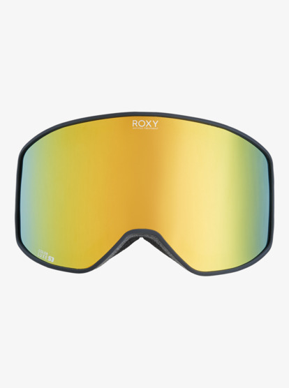roxy, Storm - Ski-/Snowboardbrille für Frauen, BLACK/CLUX ML PINK GOLD S3 (kvc0) Storm - Ski/Snowboard Goggles for Women  ERJTG03250