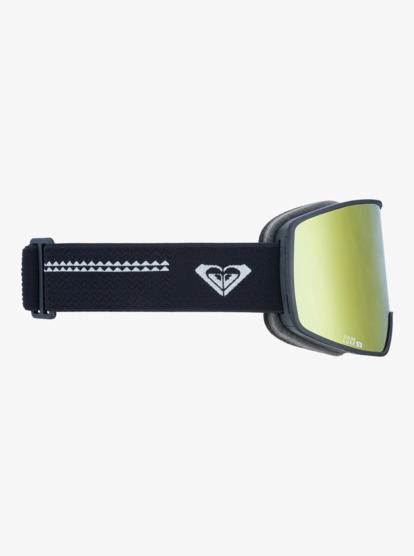 roxy, Storm - Ski-/Snowboardbrille für Frauen, BLACK/CLUX ML PINK GOLD S3 (kvc0) Storm - Ski/Snowboard Goggles for Women  ERJTG03250