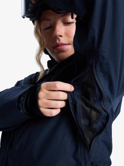 roxy, GORE-TEX® Stormday - Veste de snow technique pour Femme, TRUE BLACK (kvj0) GORE-TEX® Stormday - Technical Snow Jacket for Women  ERJTJ03507