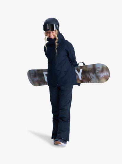 roxy, GORE-TEX® Stormday - Veste de snow technique pour Femme, TRUE BLACK (kvj0) GORE-TEX® Stormday - Technical Snow Jacket for Women  ERJTJ03507