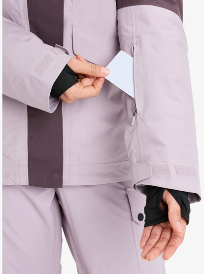 roxy, GORE-TEX® Stormday - Veste de snow technique pour Femme, NIRVANA (pjq0) GORE-TEX® Stormday - Technical Snow Jacket for Women  ERJTJ03507