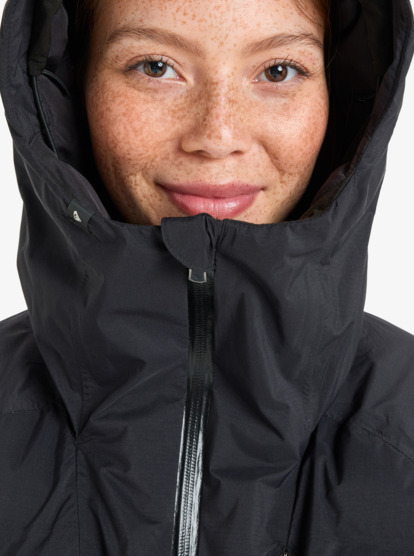 roxy, Luna Frost - Casaco técnico de snow para mulher, TRUE BLACK (kvj0) Luna Frost - Technical Snow Jacket for Women  ERJTJ03508