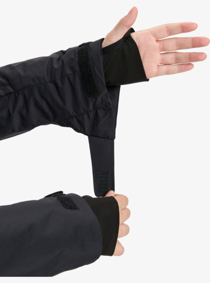 roxy, Luna Frost - Casaco técnico de snow para mulher, TRUE BLACK (kvj0) Luna Frost - Technical Snow Jacket for Women  ERJTJ03508