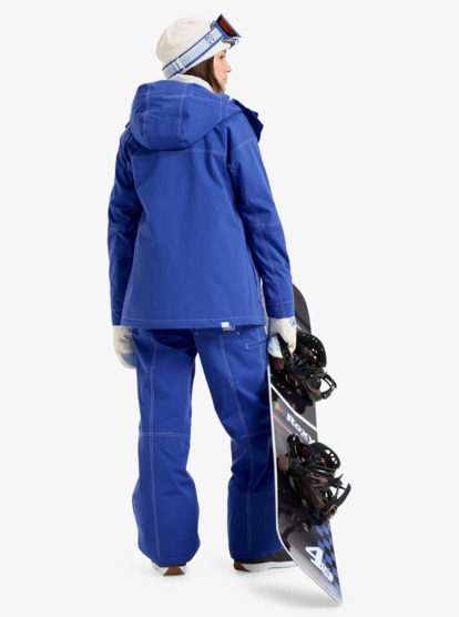 roxy, Chloe Kim - Technical Snow Jacket for Women, DAZZLING BLUE (ppm0) Chloe Kim - Technical Snow Jacket for Women  ERJTJ03511