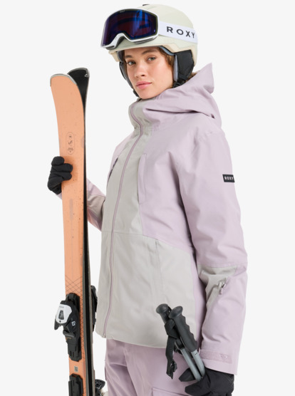 roxy, Wild Twist - Chaqueta técnica snow para mujer, NIRVANA (pjq0) Wild Twist - Technical Snow Jacket for Women  ERJTJ03513