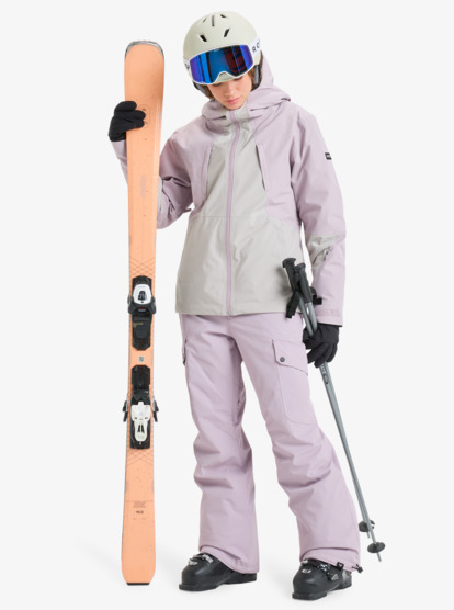 roxy, Wild Twist - Chaqueta técnica snow para mujer, NIRVANA (pjq0) Wild Twist - Technical Snow Jacket for Women  ERJTJ03513