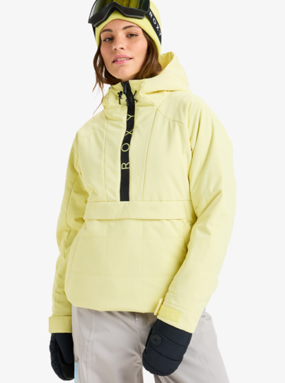 roxy, Radiant Lines Overhead - Casaco técnico de snow para mulher, YELLOW PEAR (yfk0) Radiant Lines Overhead - Technical Snow Jacket for Women  ERJTJ03517