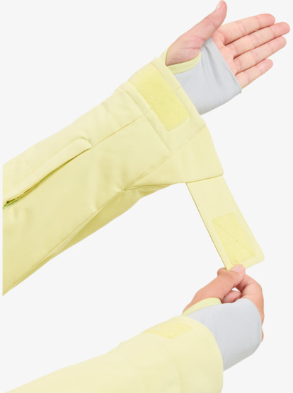 roxy, Radiant Lines Overhead - Casaco técnico de snow para mulher, YELLOW PEAR (yfk0) Radiant Lines Overhead - Technical Snow Jacket for Women  ERJTJ03517