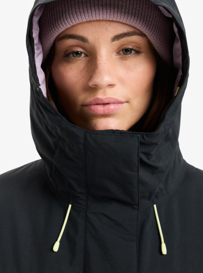 roxy, Respective - Technical Snow Jacket for Women, NIRVANA (pjq0) Respective - Technical Snow Jacket for Women  ERJTJ03518