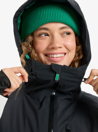 roxy, Stormdash 20K - Veste de snow technique pour Femme, TRUE BLACK (kvj0) Stormdash - Technical Snow Jacket for Women  ERJTJ03520