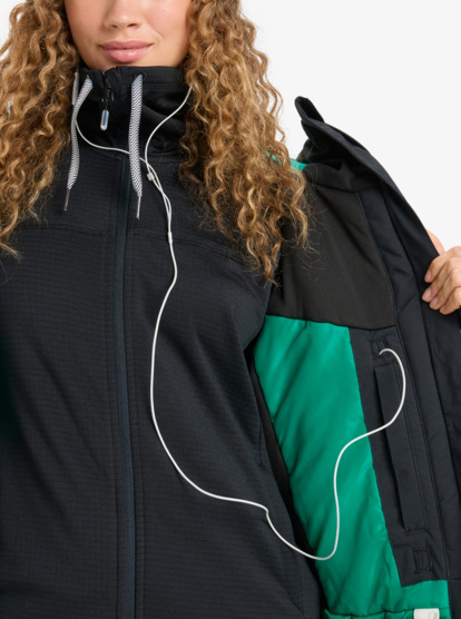 roxy, Stormdash 20K - Veste de snow technique pour Femme, TRUE BLACK (kvj0) Stormdash - Technical Snow Jacket for Women  ERJTJ03520