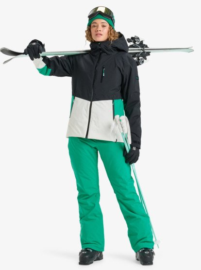 roxy, Stormdash 20K - Veste de snow technique pour Femme, TRUE BLACK (kvj0) Stormdash - Technical Snow Jacket for Women  ERJTJ03520