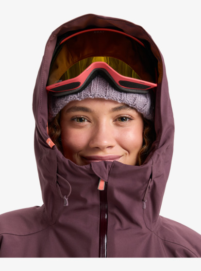 roxy, Stormdash 20K - Veste de snow technique pour Femme, HUCKLEBERRY (rrf0) Stormdash - Technical Snow Jacket for Women  ERJTJ03520