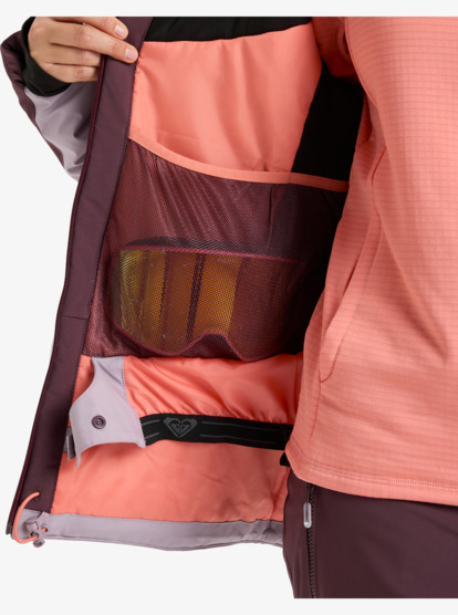 roxy, Stormdash 20K - Veste de snow technique pour Femme, HUCKLEBERRY (rrf0) Stormdash - Technical Snow Jacket for Women  ERJTJ03520