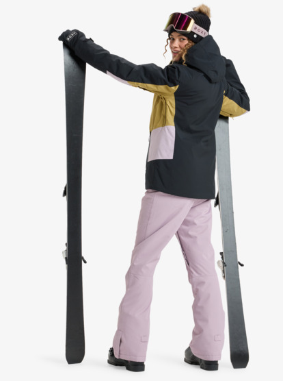 roxy, Stormdash 20K - Funktionelle Snow-Jacke mit Kapuze für Frauen, FENNEL SEED (tmg0) Stormdash - Technical Snow Jacket for Women  ERJTJ03520