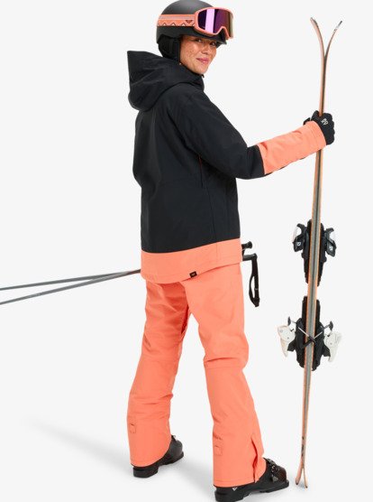 roxy, Upwards - Chaqueta técnica snow para mujer, TRUE BLACK (kvj0) Upwards - Technical Snow Jacket for Women  ERJTJ03521