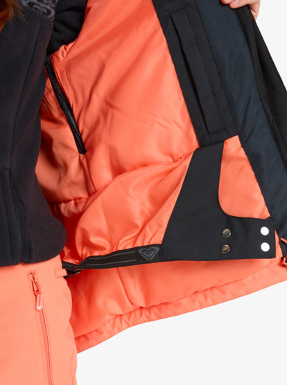roxy, Upwards - Chaqueta técnica snow para mujer, TRUE BLACK (kvj0) Upwards - Technical Snow Jacket for Women  ERJTJ03521