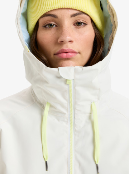roxy, Cross Contour 10K - Veste de snow technique pour Femme, ICE BLUE (bzm0) Cross Contour - Technical Snow Jacket for Women  ERJTJ03523
