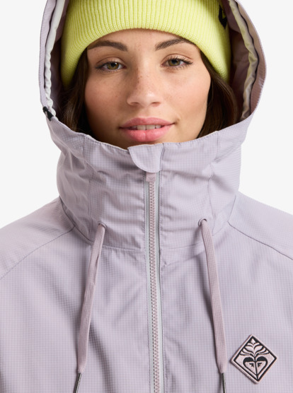 roxy, Cross Contour - Technical Snow Jacket for Women, NIRVANA (pjq0) Cross Contour - Technical Snow Jacket for Women  ERJTJ03523