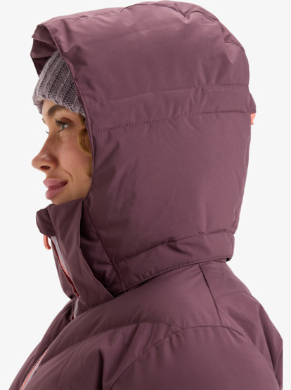 roxy, Snowdrift 15K - Technisch Snowjack voor Dames, HUCKLEBERRY (rrf0) Snowdrift 15K - Technical Snow Jacket for Women  ERJTJ03525