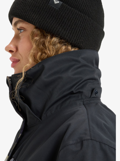 roxy, Roxy Jetty Block - Chaqueta técnica snow para mujer, FROST GRAY PINETREES (slr1) Roxy Jetty Block - Technical Snow Jacket for Women  ERJTJ03528