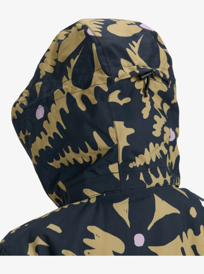 roxy, Roxy Jetty - Chaqueta técnica snow para mujer, FENNEL SEED BIG FLOWER (tmg1) Roxy Jetty - Technical Snow Jacket for Women  ERJTJ03529