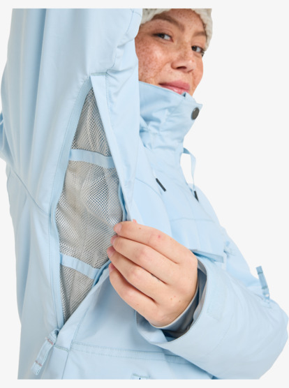roxy, Brylee - Technical Snow Jacket for Women, ICE BLUE (bzm0) Brylee - Technical Snow Jacket for Women  ERJTJ03530