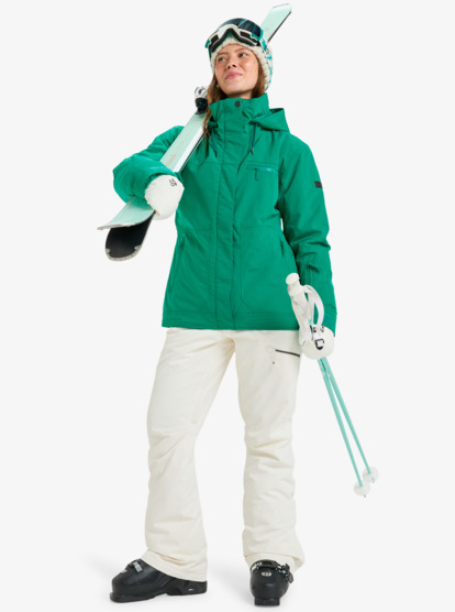 roxy, Brylee 10K - Veste de snow technique pour Femme, VIVID GREEN (gnw0) Brylee - Technical Snow Jacket for Women  ERJTJ03530