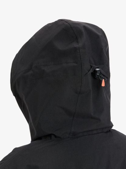 roxy, Galaxy - Casaco técnico de snow para mulher, TRUE BLACK BOBBY LINE (kvj3) Galaxy - Technical Snow Jacket for Women  ERJTJ03531