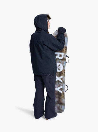 roxy, Landscape - Technical Snow Jacket for Women, TRUE BLACK (kvj0) Landscape - Technical Snow Jacket for Women  ERJTJ03532