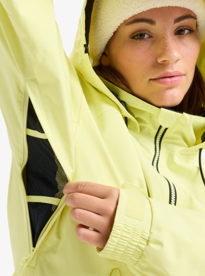 roxy, Landscape - Technical Snow Jacket for Women, YELLOW PEAR (yfk0) Landscape - Technical Snow Jacket for Women  ERJTJ03532