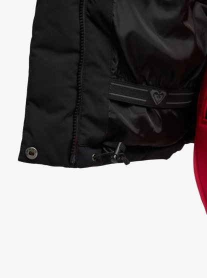 roxy, Snow Winter Rebel - Chaqueta técnica snow para mujer, TRUE BLACK (kvj0) Snow Winter Rebel - Technical Snow Jacket for Women  ERJTJ03545