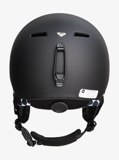 roxy, Angie - Snow Ski Helmet for Women, TRUE BLACK BIG DOTS (kvj4) Angie - Snow Ski Helmet for Women  ERJTL03083