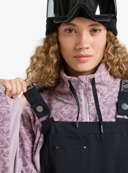 roxy, Rideout - Salopette de snow technique pour Femme, TRUE BLACK (kvj0) Rideout - Technical Snow Bib for Women  ERJTP03290