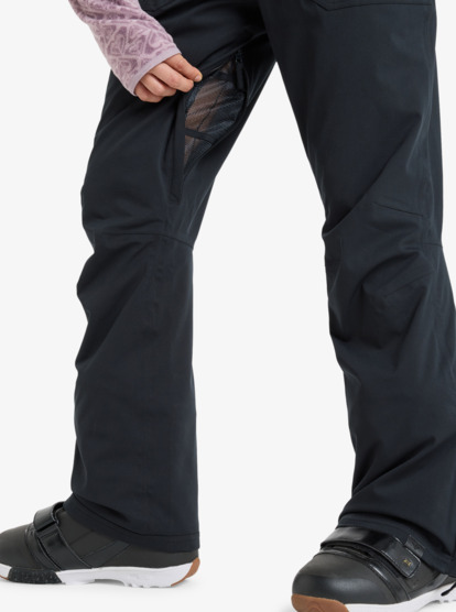 roxy, Rideout - Salopette de snow technique pour Femme, TRUE BLACK (kvj0) Rideout - Technical Snow Bib for Women  ERJTP03290